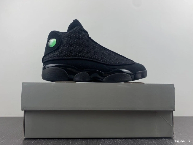 Rep Jordan 13 Air Black Retro Cat 414571-011 0708